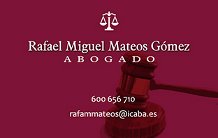RAFAEL MIGUEL MATEOS GÓMEZ-ABOGADO